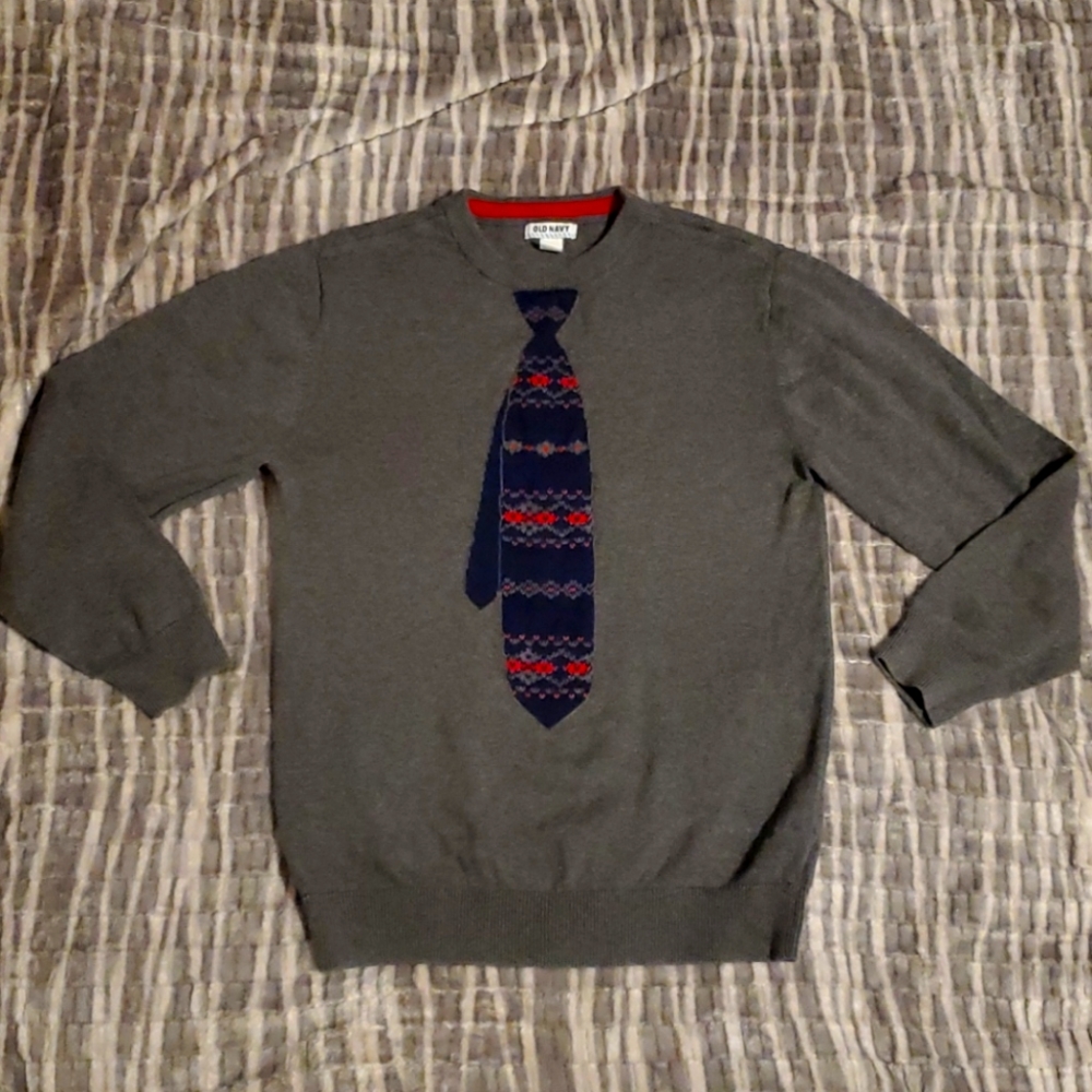 Oldnavy boys sweater & Cat & Jack jeans two piece bundle